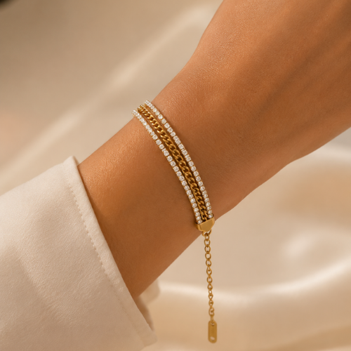 Clover Layer Bracelet