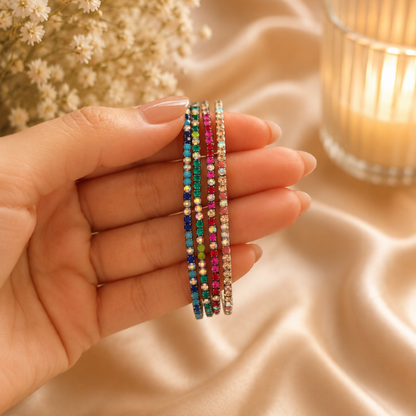 Rainbow Crystal Bracelet