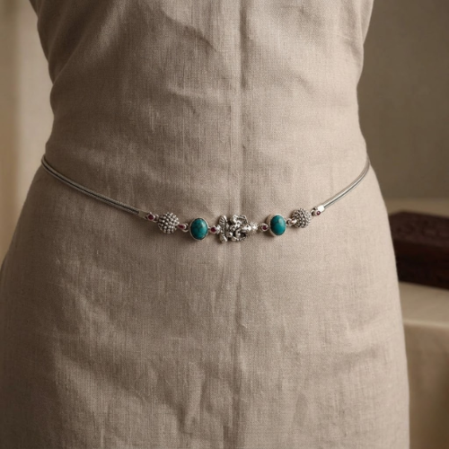 Silver Turquoise Kamarband