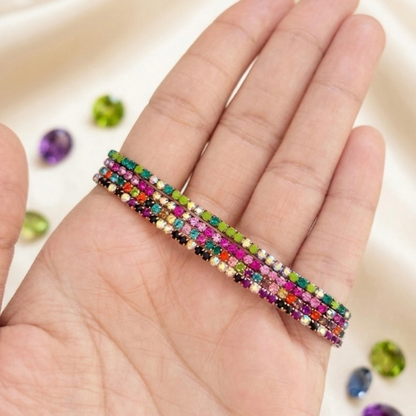 Rainbow Crystal Bracelet