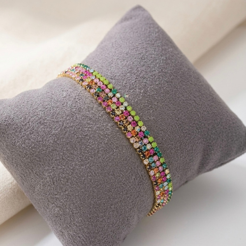 Rainbow Crystal Bracelet