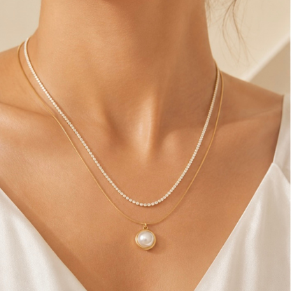 Pearl Harmony Layered Necklace