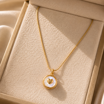 Sweetheart Pearl Necklace