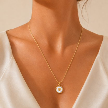Sweetheart Pearl Necklace
