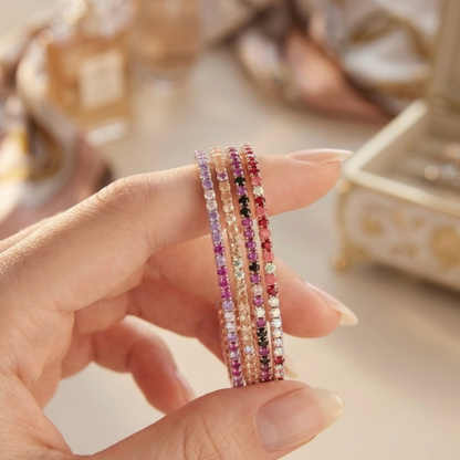 Rainbow Crystal Bracelet