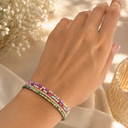 Rainbow Crystal Bracelet